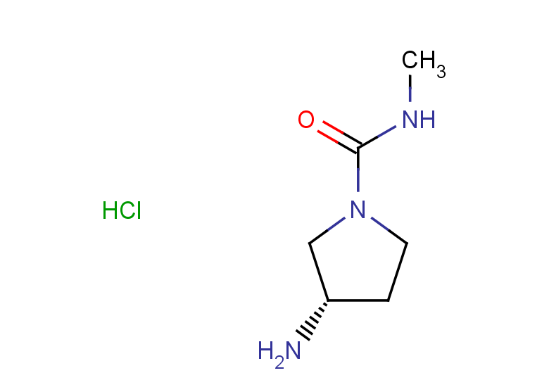 (3S)-3-amino-N-methylpyrrolidine-1-carboxamide hydrochloride