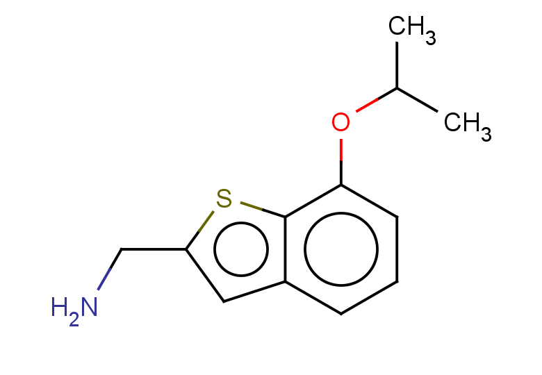 [7-(propan-2-yloxy)-1-benzothiophen-2-yl]methanamine