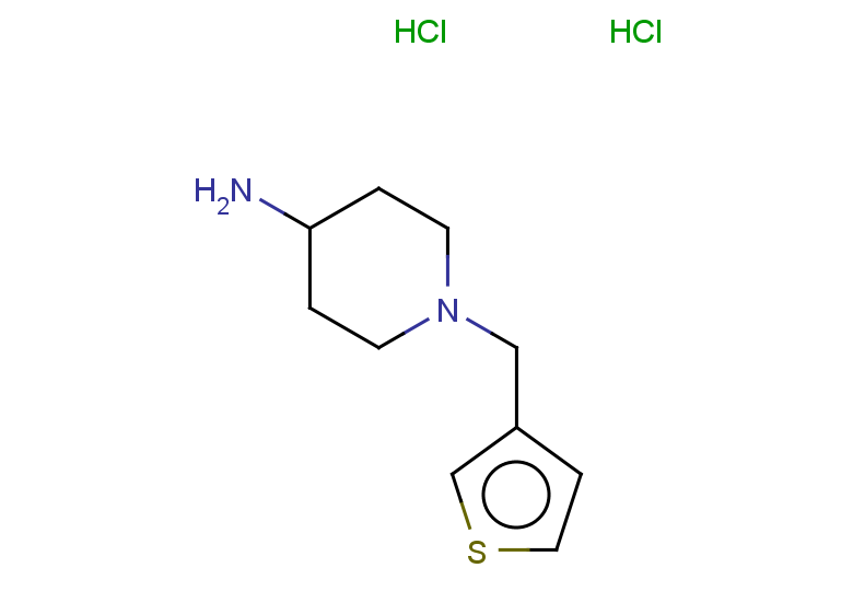 1-(thiophen-3-ylmethyl)piperidin-4-amine dihydrochloride