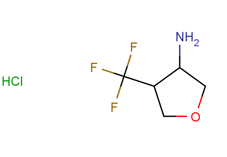 4-(trifluoromethyl)oxolan-3-amine hydrochloride