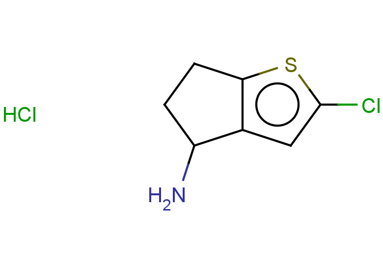 2-chloro-4H,5H,6H-cyclopenta[b]thiophen-4-amine hydrochloride