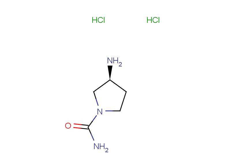 (3S)-3-aminopyrrolidine-1-carboxamide dihydrochloride