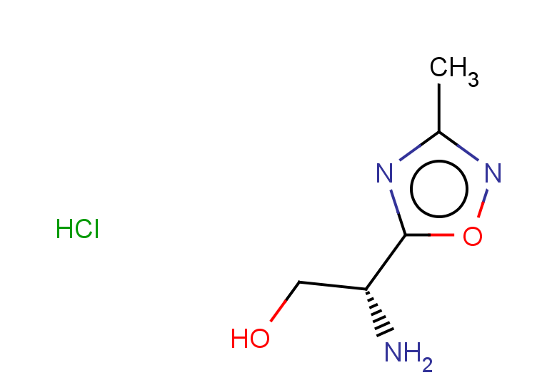 (2R)-2-amino-2-(3-methyl-1,2,4-oxadiazol-5-yl)ethan-1-ol hydrochloride