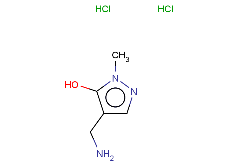 4-(aminomethyl)-1-methyl-1H-pyrazol-5-ol dihydrochloride