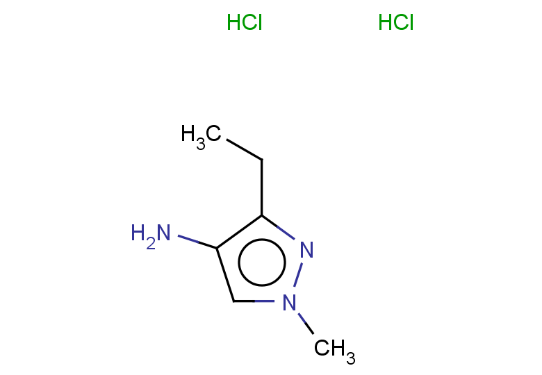 3-ethyl-1-methyl-1H-pyrazol-4-amine dihydrochloride