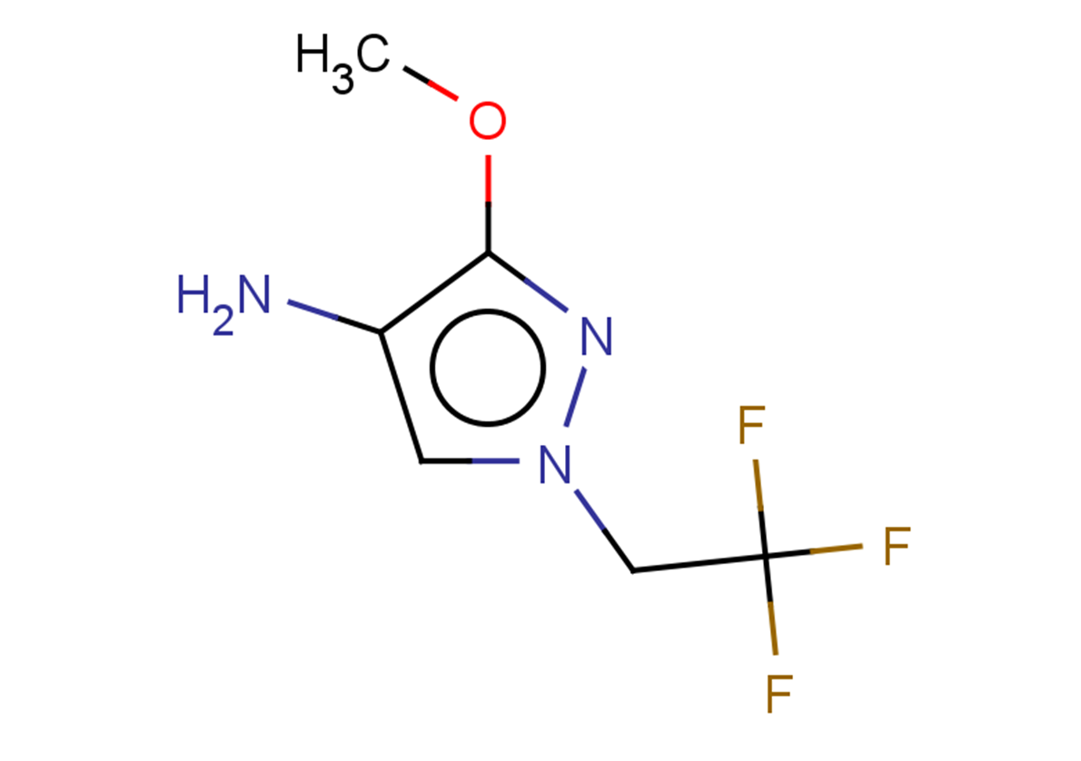 3-methoxy-1-(2,2,2-trifluoroethyl)-1H-pyrazol-4-amine