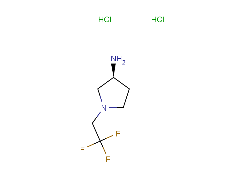 (3S)-1-(2,2,2-trifluoroethyl)pyrrolidin-3-amine dihydrochloride