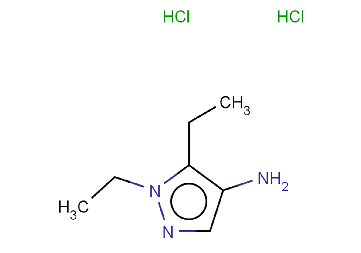 1,5-diethyl-1H-pyrazol-4-amine dihydrochloride