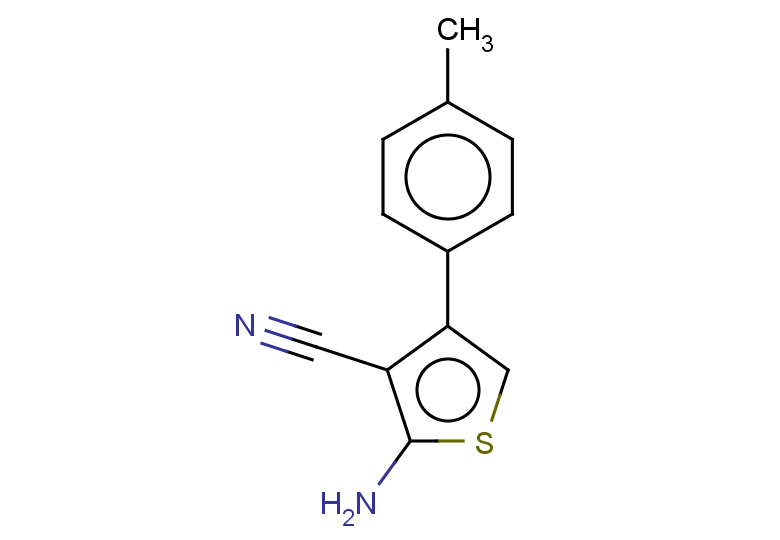 2-amino-4-(4-methylphenyl)thiophene-3-carbonitrile