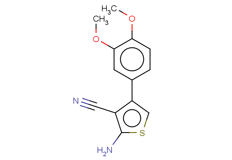 2-amino-4-(3,4-dimethoxyphenyl)thiophene-3-carbonitrile