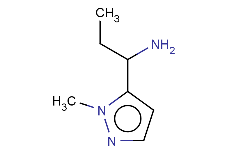 1-(1-methyl-1H-pyrazol-5-yl)propan-1-amine
