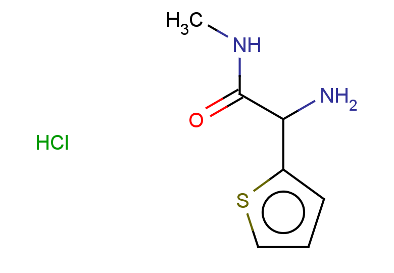 2-amino-N-methyl-2-(thiophen-2-yl)acetamide hydrochloride