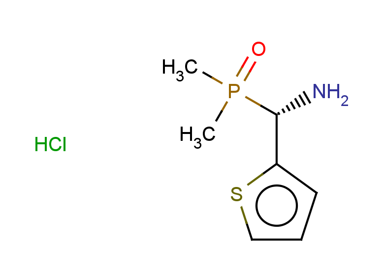 (S)-(dimethylphosphoryl)(thiophen-2-yl)methanamine hydrochloride