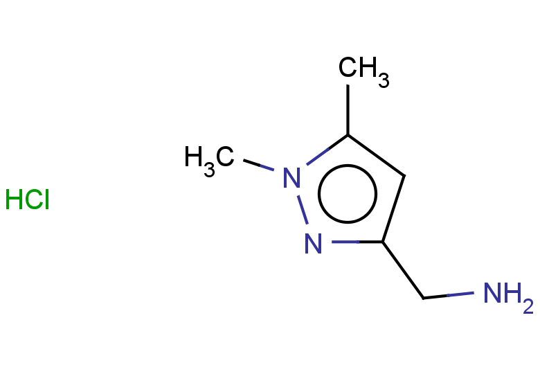 (1,5-dimethyl-1H-pyrazol-3-yl)methanamine hydrochloride