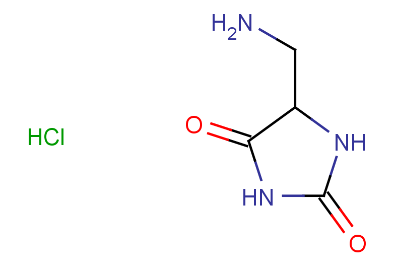 5-(aminomethyl)imidazolidine-2,4-dione hydrochloride