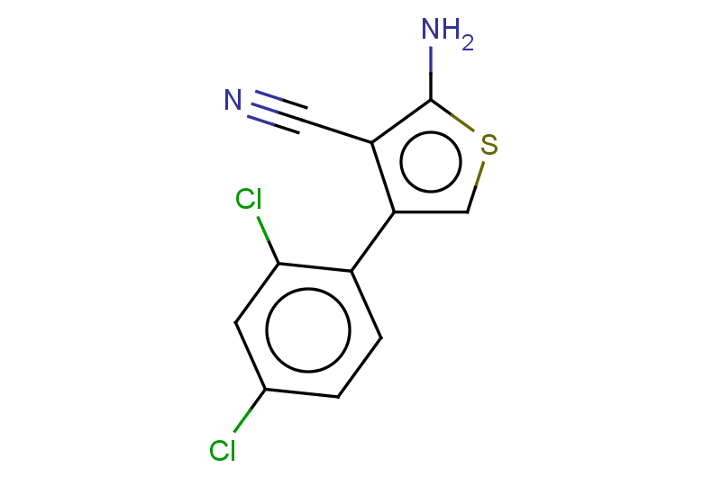 2-amino-4-(2,4-dichlorophenyl)thiophene-3-carbonitrile