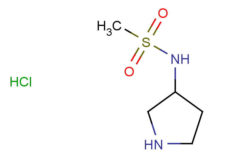 N-(pyrrolidin-3-yl)methanesulfonamide hydrochloride