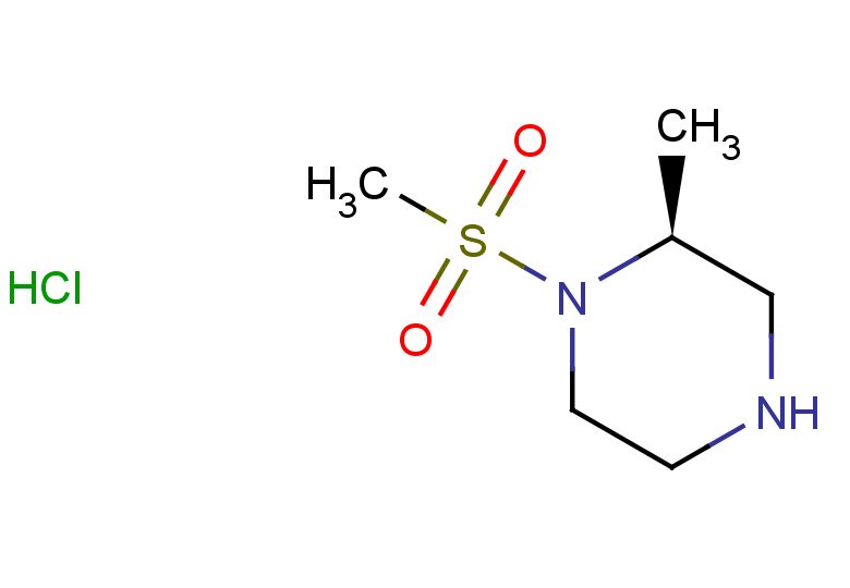 (2S)-1-methanesulfonyl-2-methylpiperazine hydrochloride