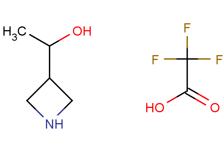 1-(azetidin-3-yl)ethan-1-ol; 2,2,2-trifluoroacetic acid