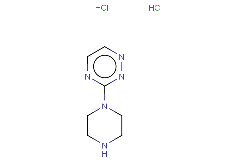 3-(piperazin-1-yl)-1,2,4-triazine dihydrochloride