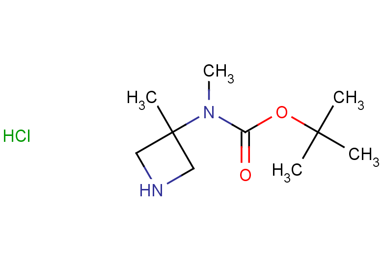 tert-butyl N-methyl-N-(3-methylazetidin-3-yl)carbamate hydrochloride