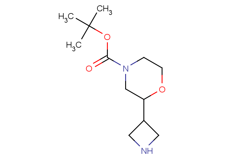 tert-butyl 2-(azetidin-3-yl)morpholine-4-carboxylate