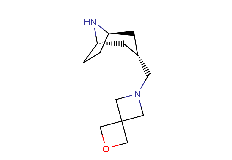 (1R,3R,5S)-3-{2-oxa-6-azaspiro[3.3]heptan-6-ylmethyl}-8-azabicyclo[3.2.1]octane