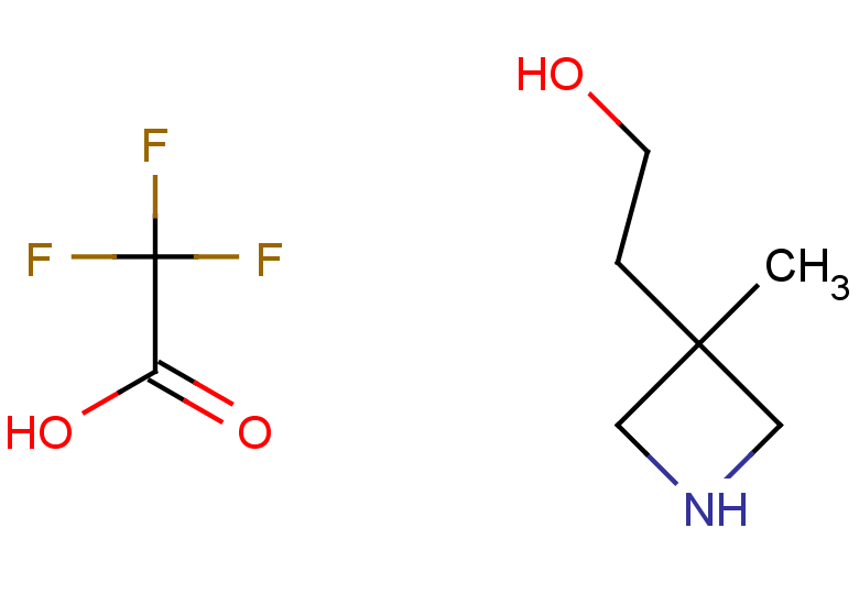 2,2,2-trifluoroacetic acid; 2-(3-methylazetidin-3-yl)ethan-1-ol