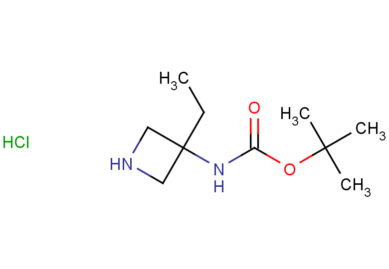 tert-butyl N-(3-ethylazetidin-3-yl)carbamate hydrochloride