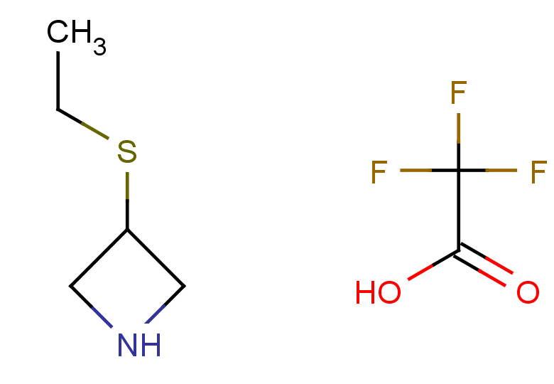 2,2,2-trifluoroacetic acid; 3-(ethylsulfanyl)azetidine