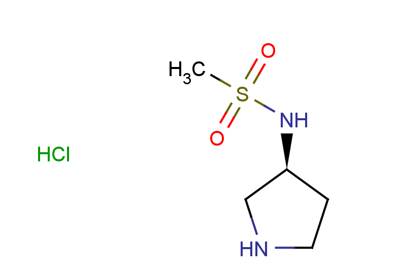 N-[(3S)-pyrrolidin-3-yl]methanesulfonamide hydrochloride