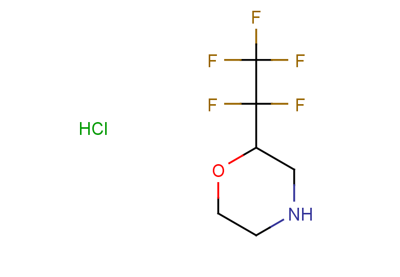 2-(1,1,2,2,2-pentafluoroethyl)morpholine hydrochloride