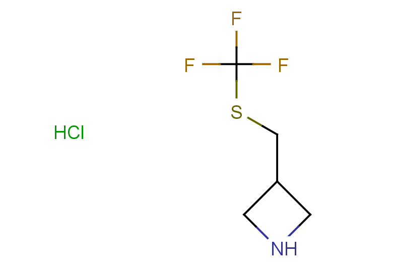 3-{[(trifluoromethyl)sulfanyl]methyl}azetidine hydrochloride