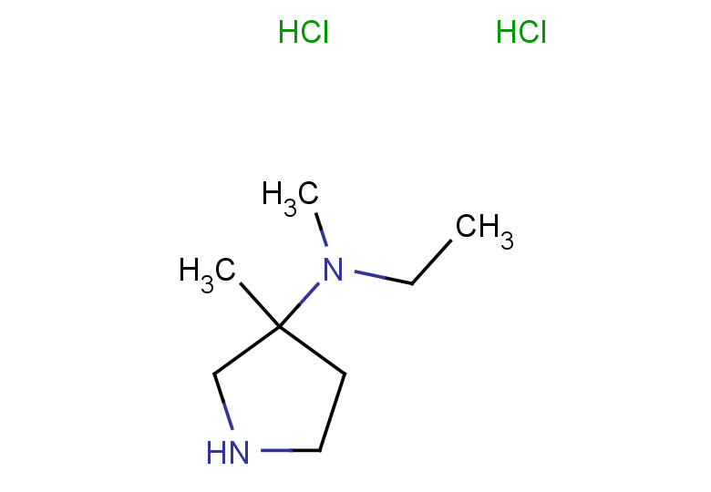 N-ethyl-N,3-dimethylpyrrolidin-3-amine dihydrochloride