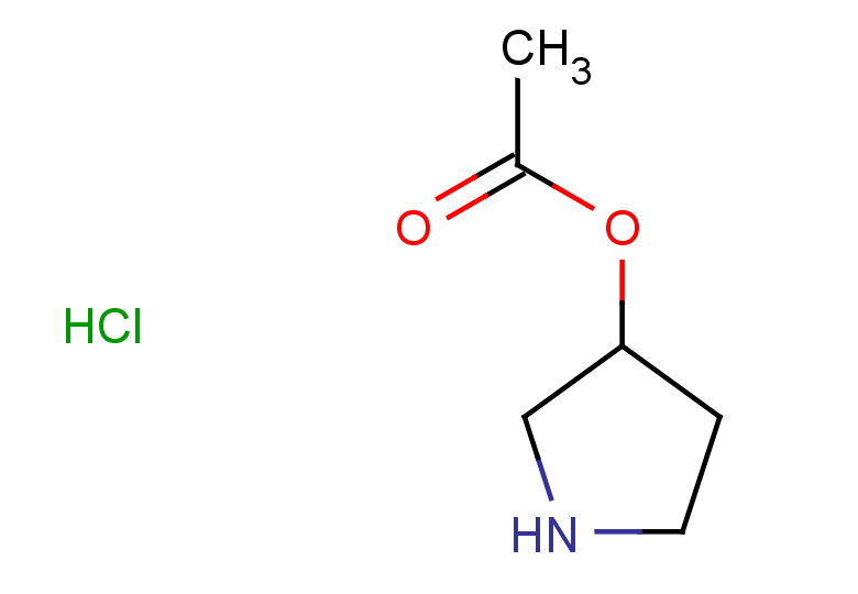 pyrrolidin-3-yl acetate hydrochloride