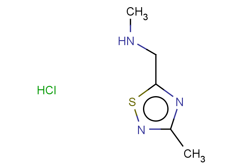 methyl[(3-methyl-1,2,4-thiadiazol-5-yl)methyl]amine hydrochloride
