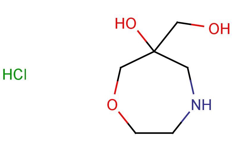 6-(hydroxymethyl)-1,4-oxazepan-6-ol hydrochloride