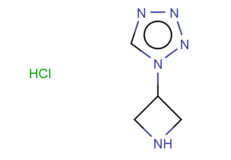 1-(azetidin-3-yl)-1H-1,2,3,4-tetrazole hydrochloride