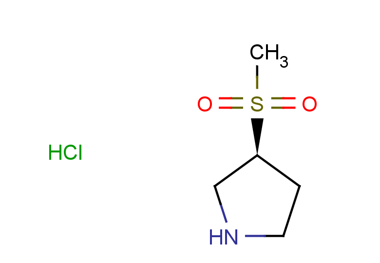 (3S)-3-methanesulfonylpyrrolidine hydrochloride