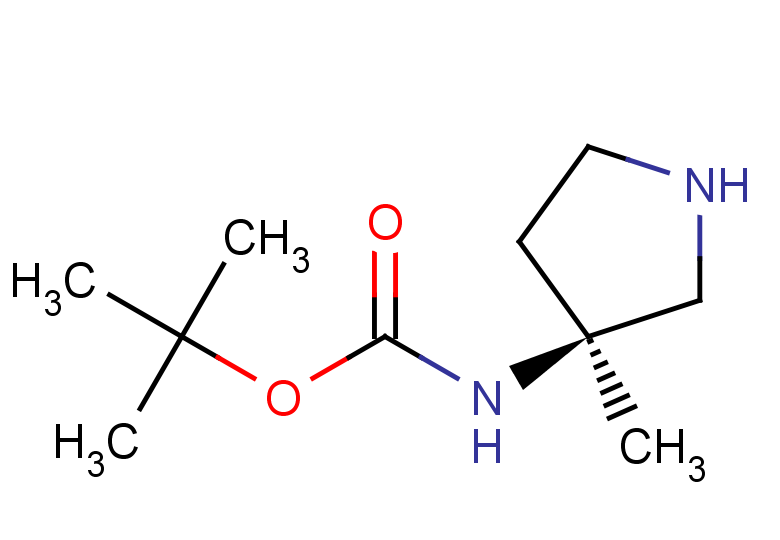 tert-butyl N-[(3S)-3-methylpyrrolidin-3-yl]carbamate