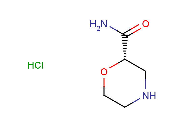 (2S)-morpholine-2-carboxamide hydrochloride