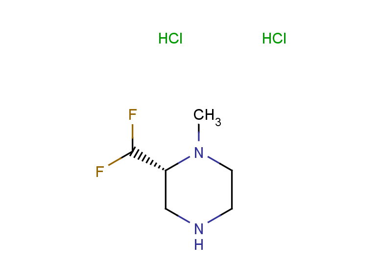 (2R)-2-(difluoromethyl)-1-methylpiperazine dihydrochloride