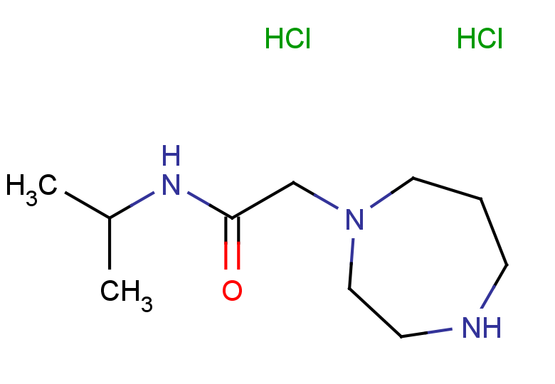2-(1,4-diazepan-1-yl)-N-(propan-2-yl)acetamide dihydrochloride