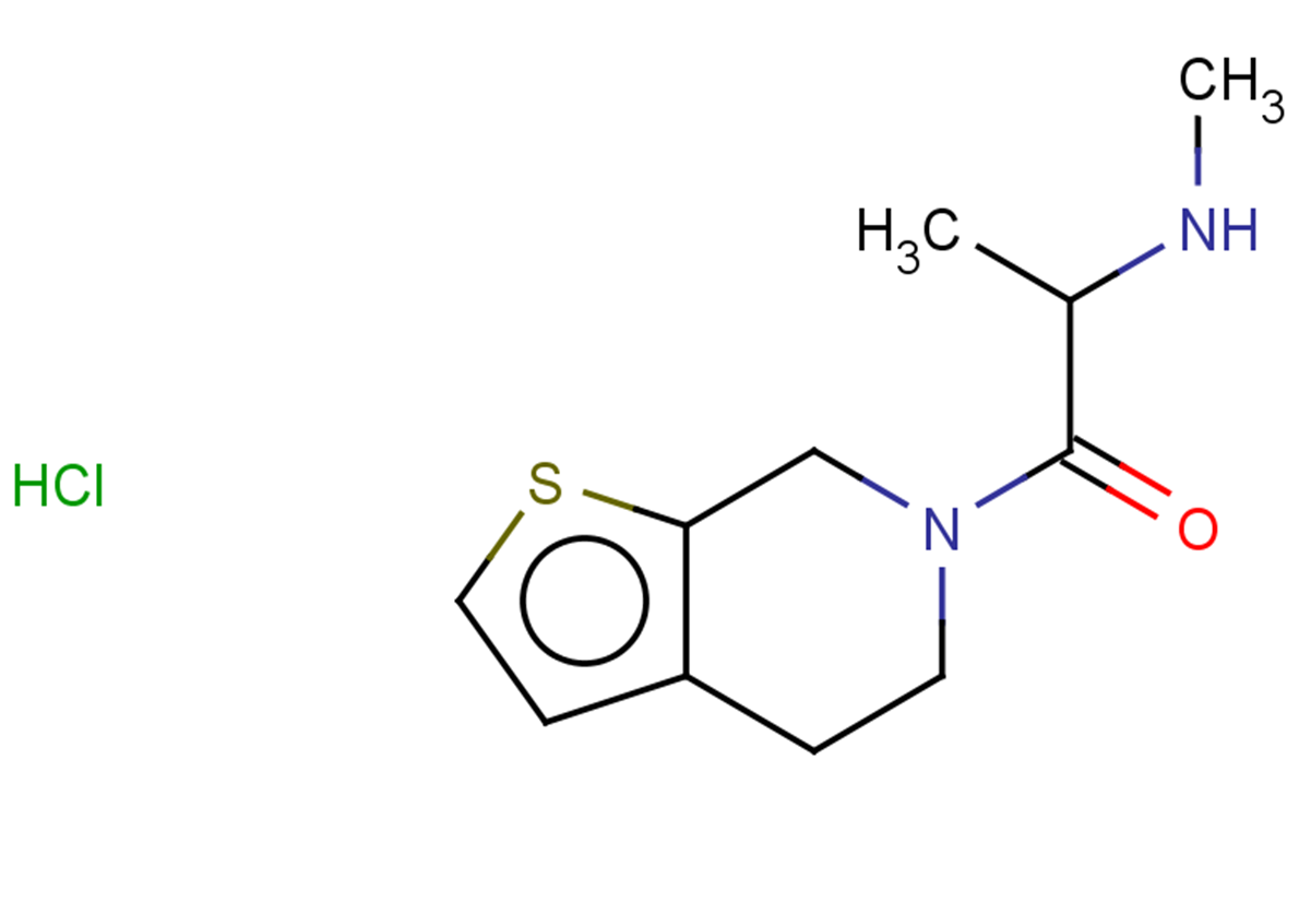 2-(methylamino)-1-{4H,5H,6H,7H-thieno[2,3-c]pyridin-6-yl}propan-1-one hydrochloride