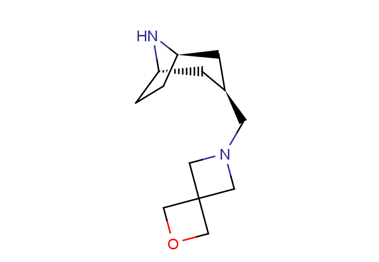 (1R,3S,5S)-3-{2-oxa-6-azaspiro[3.3]heptan-6-ylmethyl}-8-azabicyclo[3.2.1]octane