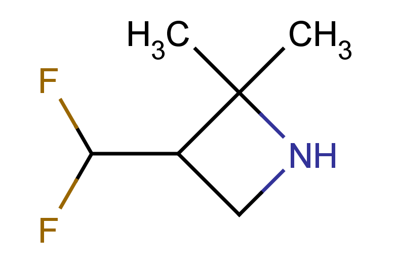 3-(difluoromethyl)-2,2-dimethylazetidine