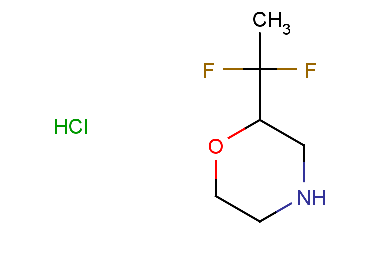 2-(1,1-difluoroethyl)morpholine hydrochloride