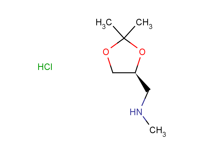 {[(4S)-2,2-dimethyl-1,3-dioxolan-4-yl]methyl}(methyl)amine hydrochloride
