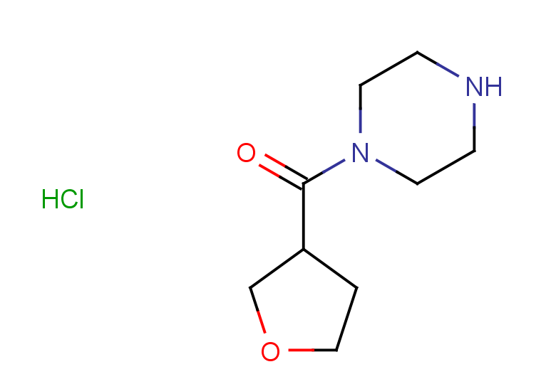 1-[(oxolan-3-yl)carbonyl]piperazine hydrochloride