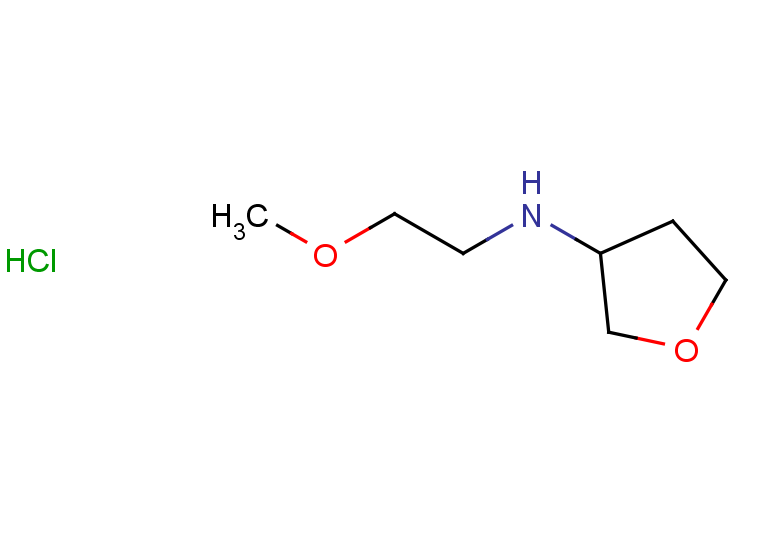 N-(2-methoxyethyl)oxolan-3-amine hydrochloride